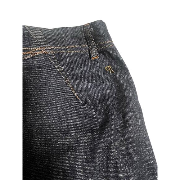 Anthropologie Pilcro Low-Rise Straight-Leg Riding Capri Jeans Shorts | Sz 29 NEW - Picture 11 of 12